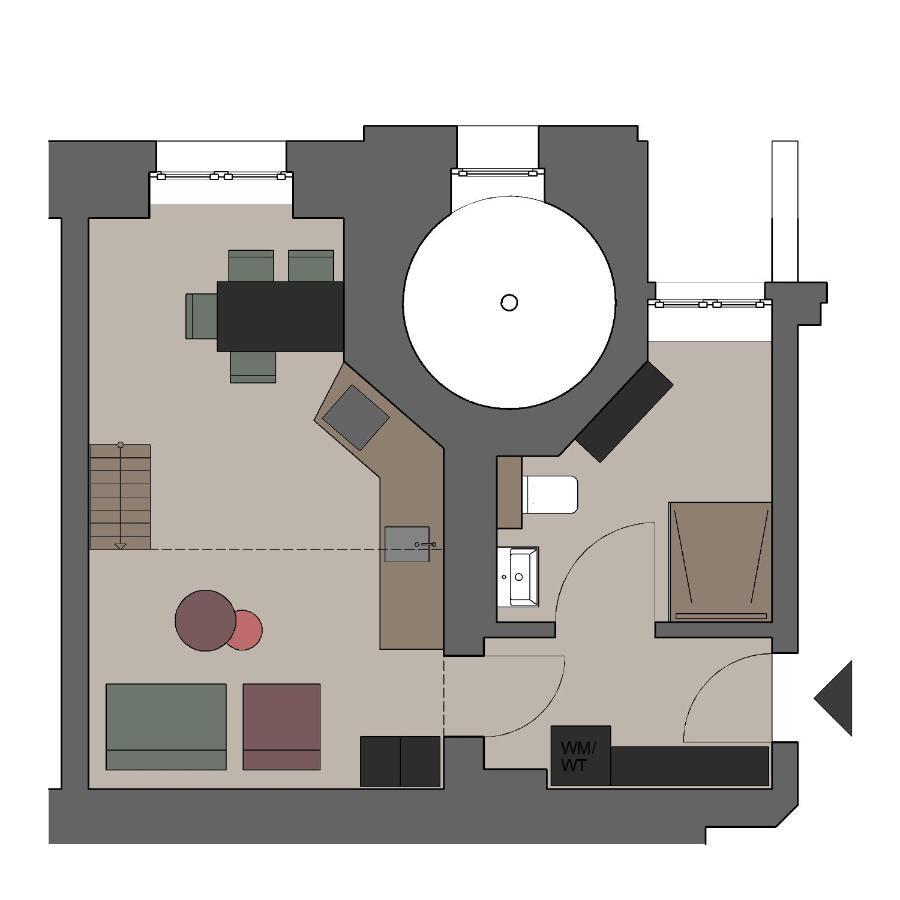 Loftbruecke, Apartment Am Platz Der Luftbruecke برلين المظهر الخارجي الصورة